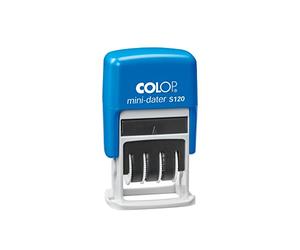 Colop 104686 Tampon dateur S120 Date en chiffres International, 4 mm