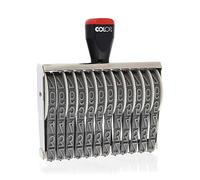 COLOP 108901 Tampon 12012-12 Bandes de chiffres, hauteur de police 12 mm
