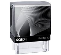 COLOP 144708 Tampon à texte COLOP Printer 10, 3 lignes, avec bon
