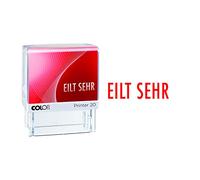 COLOP 152223 Printer 20 Tampon encreur avec texte en carton pliable Rouge