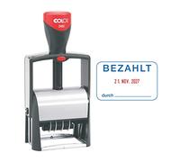 COLOP 2660 Tampon dateur avec texte en allemand Bleu/rouge