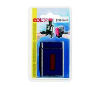 Colop Cassette d'encre pré-encrée E/2300/2 pour dateur automatique 2300 / 2360 / 3300 / 3360 / S300 - Bicolore - Lot de 5