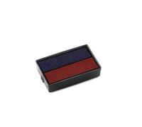 COLOP Pack de 2 rechanges Pré-encrées E/10/2 Bleu/Rouge