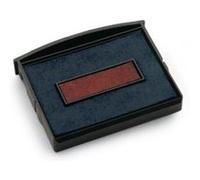 Colop Cassette d'encre de rechange E/2100/2 pré-encrée Pack de 2 Bleu/Rouge