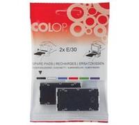 Colop e 55 pack de 2 recharges pré encrée pour printer 55 noir 990089 Noir G