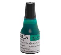 COLOP Encre flash verte 25ml | Recharge d'encre à base d'huile, indélébile sur documents. Flacon avec embout de précision pour tampons Flash EOS.