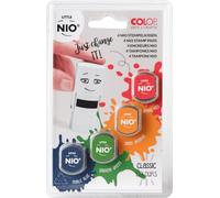 Colop Glorex 6 2248 125 - Encreurs Little Nio, 4pcs Classic, 20x25mm