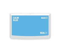 COLOP Make 3 Calm Blue Tampon encreur 90 x 160 mm, pour tampon manuel traditionnel et tampon créatif