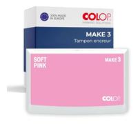 COLOP Make 3 Soft Pink Tampon encreur 90 x 160 mm, pour tampon manuel traditionnel et tampon créatif