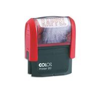 Colop Rappel Timbre à encrage automatique Empreinte Rouge 38x14 mm