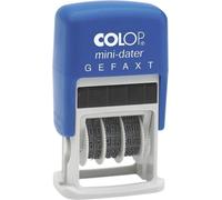 COLOP® S160L4 Mini-Dater - Dateur + texte GEFAXT