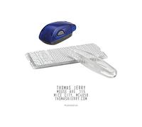 COLOP Stamp Mouse 20 Set, tampon à composer soi-même, y compris jeu de caractères et pincette