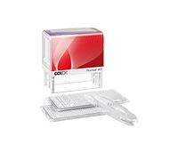 Colop Tampon 40/2 Set 6 lignes à fabriquer soi-même, y compris 2 jeux de caractères et une pincette 100910