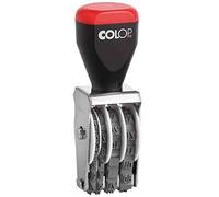 Colop Tampon dateur 04000SD – mois en chiffres 4 mm