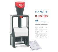 Colop Tampon dateur Classic Line 2160/RL - Bicolore - 4 formules