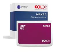 Tampon encreur, Make 2, 110 x 70 mm, cozy red