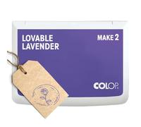 COLOP Tampon encreur MAKE 2 Lovable Lavander, 70 x 110 mm, pour tampon manuel traditionnel