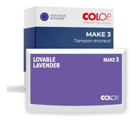 COLOP Tampon encreur MAKE 3 Loveable Lavander, 90 x 160 mm, pour tampon manuel traditionnel et tampon créatif