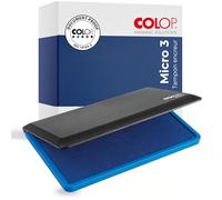 COLOP Tampon encreur "Micro 3" 16 x 9 cm Bleu