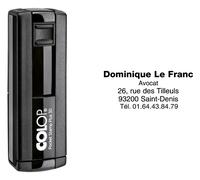 Colop Tampon encreur personnalisable Pocket Stamp Plus 30 - 5 lignes