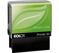 COLOP Tampon texte, personnalisable Green Line Printer 30 auto-encreur noir