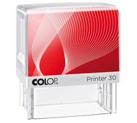 COLOP Tampon texte, personnalisable Printer 30 auto-encreur noir sans logo
