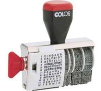 Colop wortbandstempel 04000 wd, mit datum 108791 G