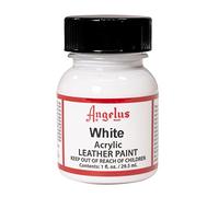 Color acrílico para cuero de Angelus, Wei§, 28ml
