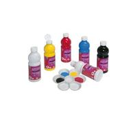 Lefranc Bourgeois - Acrylique liquide brillante Glossy pour enfants- Assortiment 6X500ml