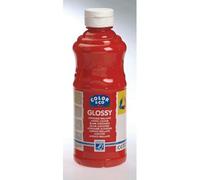Color And Co - Peinture Acrylique Glossy Rouge Vif - Flacon 500ml