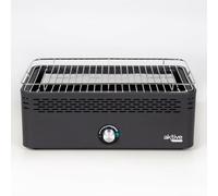 Aktive Barbecue rectangulaire sans fumée Argenté 42 x 23 cm
