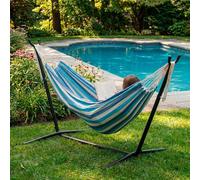Color Baby Hamac de camping Aktive avec structure métallique 260x108x102cm