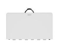 Color Baby - Table carrée pliante format malette 94x94x74 cm - Plastique et acier - Dès 3 ans