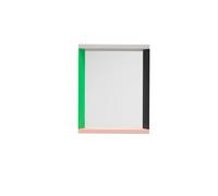Color Frame Miroir Petit Vert/ Rose