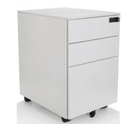COLOR OS I | Métal - Caisson sur roulettes Blanc