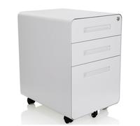 COLOR PLUS I | Métal - Caisson sur roulettes Blanc