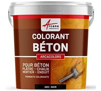 Colorant Ciment pour Enduit et Mortier - ARCACOLORS 4 kg Noir
