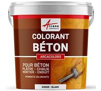 Colorant Ciment pour Enduit et Mortier - ARCACOLORS 500 gr Blanc
