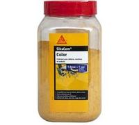 Colorant en poudre pour ciment, chaux et plâtre SIKA SikaCem Color - Jaune - 400g