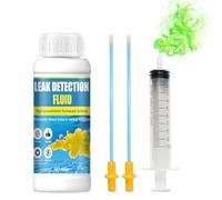 Colorant Fuite Piscine, Detecteur Fuite Piscine,Solubilité dans l'eau,100ml | Colorant de Traçage pour Recherche de Fuite sur Piscine, Detecteur de Fuite d'eau, Plomberie, Forte Fluorescéine