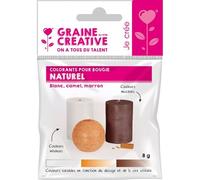 Colorants Solides Pour Bougie 3 Couleurs Naturel