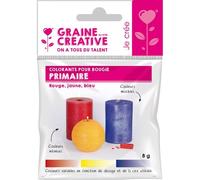 Colorants Solides Pour Bougie 3 Couleurs Primaire