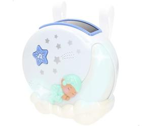 COLORBABY Play 39624 Projecteur de Berceau avec lumière et Musique, Projection d'étoiles, mélodies relaxantes, contrôle du Volume, Mode Nuit, Fonctionne avec 3 Piles AAA Non incluses, pour bébés dès