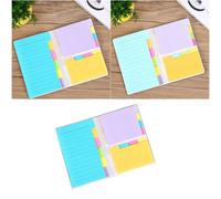 Colorées Notes Autocollantes Blocs-Notes Repositionnables, en Papier | Format Portable pour Prise de Notes, Planification de Projets, École, Bureau, Écrans et Bureaux, sans Résidu
