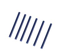 Colorés Bâtons de Colle Thermofusible 16 Pièces 7x100 Eva | Haute Viscosité, Prise Rapide, pour Bricolage Créatif, Cartons et Sellerie