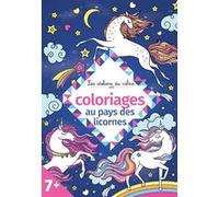 Coloriages au pays des licornes Amandine Notaert (Illustration)