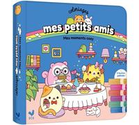 Coloriages Mes petits amis Mes moments cosy - pochette avec feutres pailletés - Luli Bunny - Deux Coqs D'or - cartonné - Document jeunesse