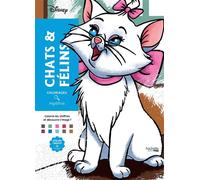 Coloriages mystères Disney - Chats et félins - Alexandre Karam - Hachette Heroes - broché - Livre-jeu