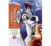 Coloriages mystères Disney - Chiots et chiens Colorie les chiffres et découvre les images ! - Christophe-Alexis Pérez - Hachette Pratique - broché - Livre-jeu
