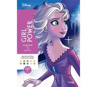 Coloriages mystères Disney - Girl Power - William Bal - Hachette Heroes - cartonné - Livre-jeu